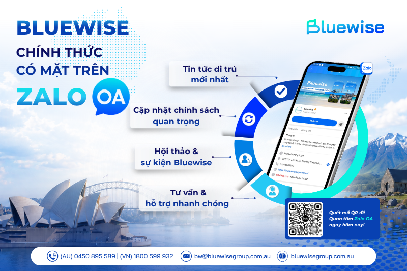 Bluewise chính thức ra mắt kênh Zalo Official Account